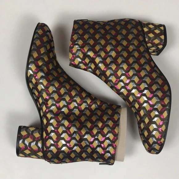 Anthropologie Joyeux Ankle Boots.  Size 40. - Picture 3 of 8